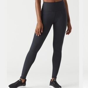 NWT Glyder black ribbed Jubilant leggings